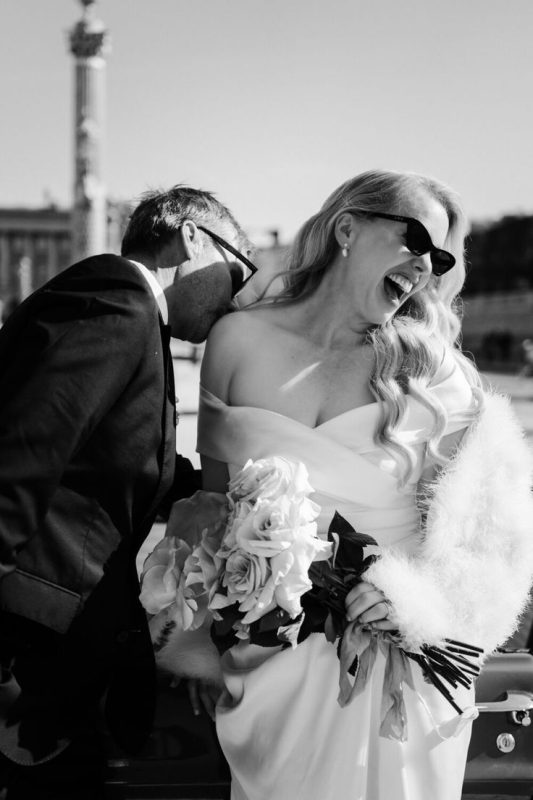 old money style elopement in paris